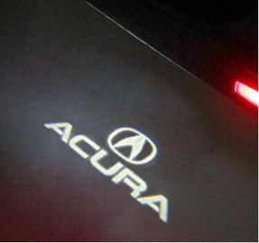 آکورا MDX ZDX RLX TL درب حسن نیت ارائه میدهد لامپ LED لوگو نور خودرو قطعات یدکی