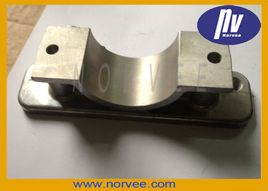 مس / فولاد ضد زنگ پلاستیک CNC دقیق قطعات / ماشین با دقت بالا