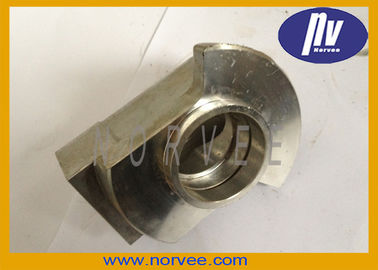 مس / فولاد ضد زنگ پلاستیک CNC دقیق قطعات / ماشین با دقت بالا