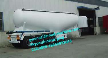 2 axle / 3 axle cement کامیون نیمه تریلر با ظرفیت 30m³ - 68m³